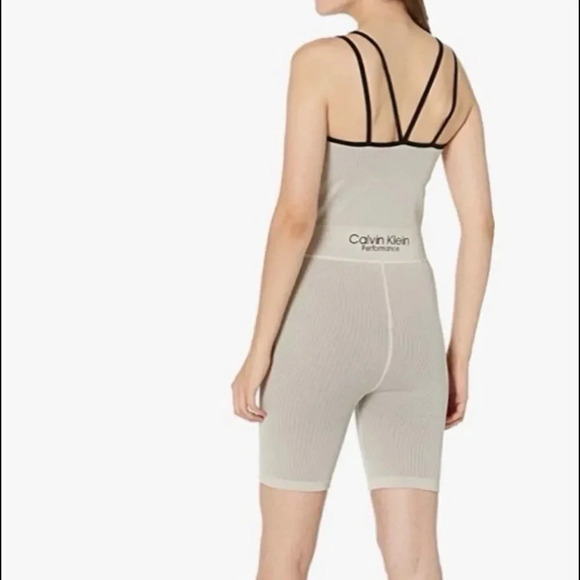 Calvin Klein Active Shorts Romper - Picture 2 of 9